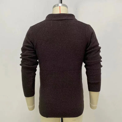 Men’s Vintage Knitted Winter Coat