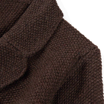 Men’s Vintage Knitted Winter Coat