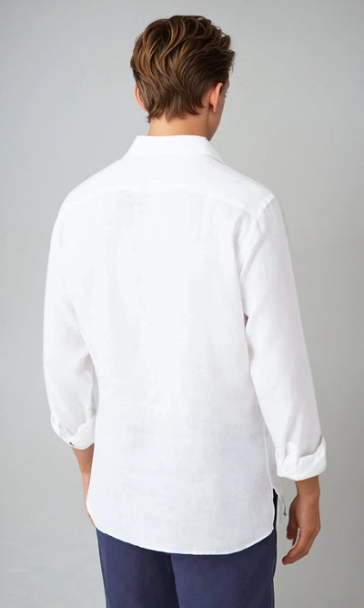 Old Money Relaxed Linen Shirt