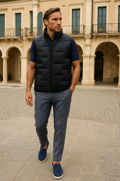 Thermal Outdoor Sleeveless Vest Men