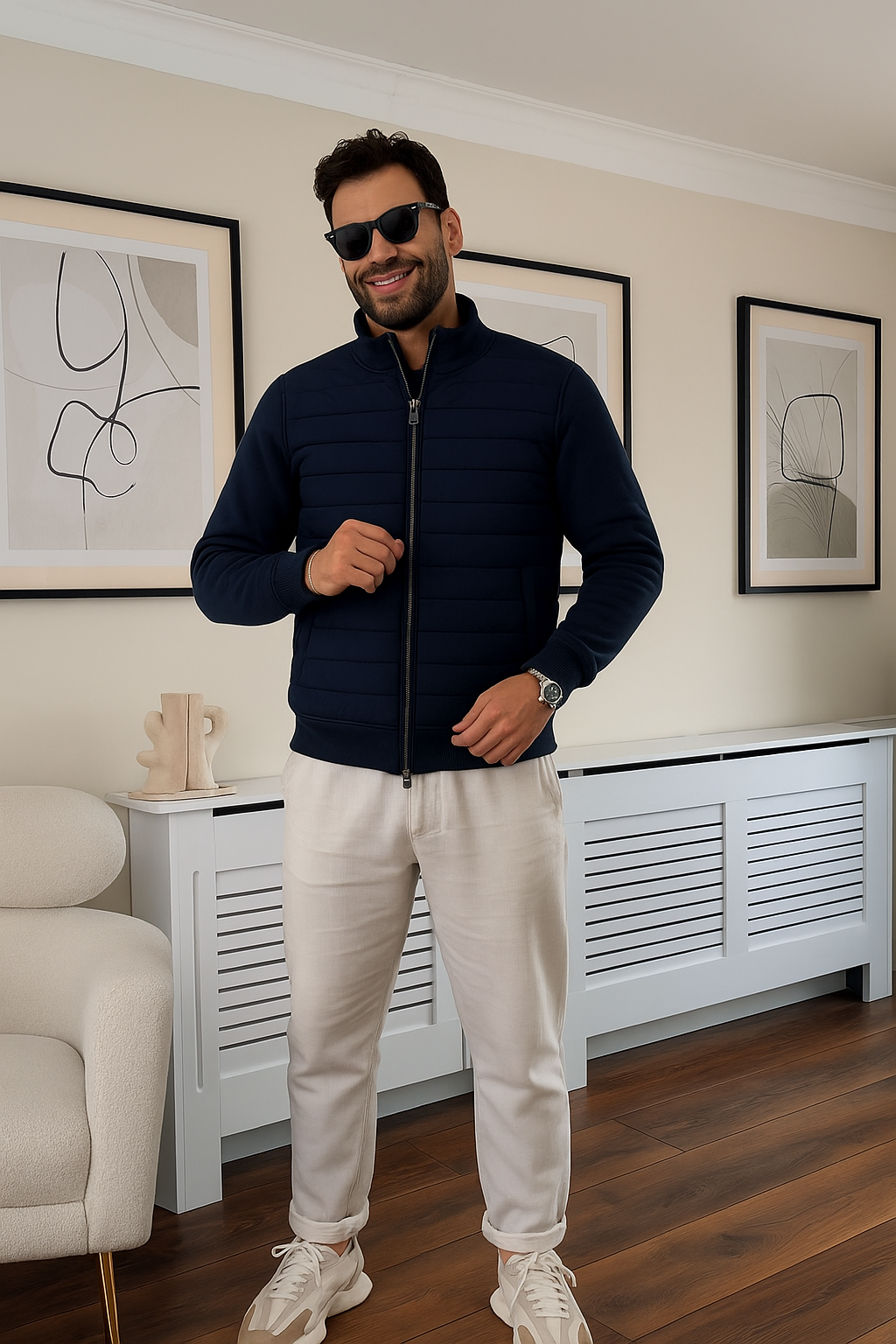 Gael - Luxury Hybrid Bomber Jacket