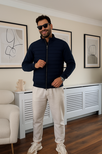 Gael - Luxury Hybrid Bomber Jacket