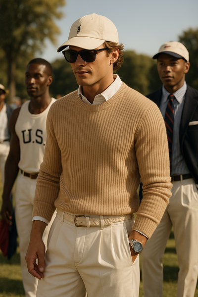 Easton - Ribbed Knit Sweater Men